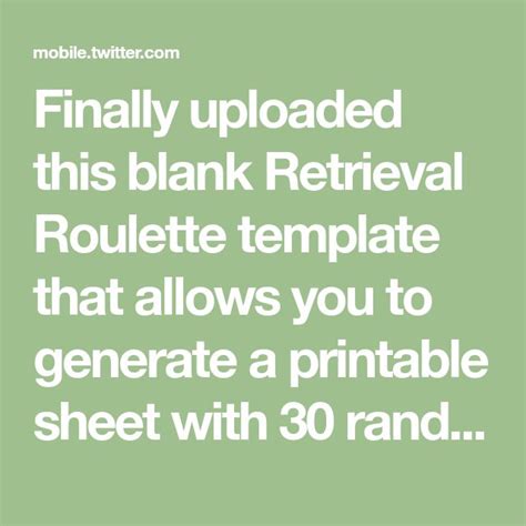 retrieval roulette|adam boxer retrieval.